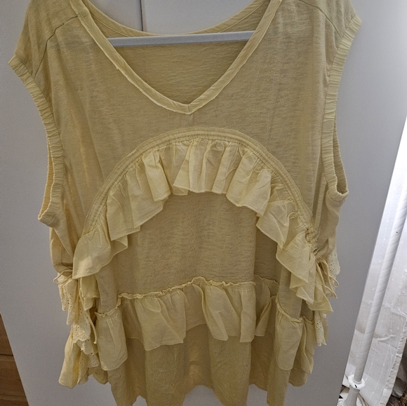 FREE PEOPLE CLAIRE TEE - Picture 3 of 7